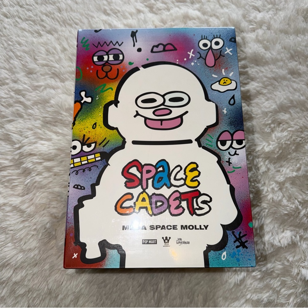 POPMART MEGA SPACE MOLLY 400% JON BURGERMAN SPACE CADETS  FLOSS Authentic NEW